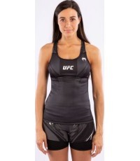 UFC Venum Authentic Fight Night moteriška prigludusi liemenėlė su lentyna - juoda