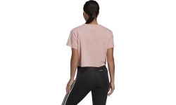 Adidas W TC Crop Tee женская футболка розовая HD9353