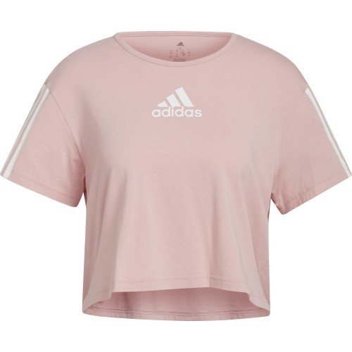 Adidas W TC Crop Tee женская футболка розовая HD9353