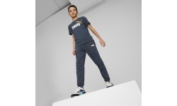 Puma Junior Pants Ess + 2 Col Logo Pants Blue 586988 16
