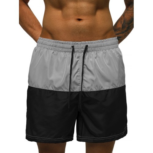 Мужские шорты для плавания J.Style Grey Black HM065