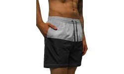 Мужские шорты для плавания J.Style Grey Black HM065