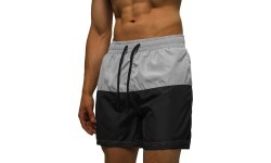 Мужские шорты для плавания J.Style Grey Black HM065