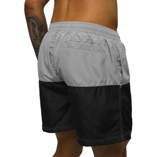 Мужские шорты для плавания J.Style Grey Black HM065