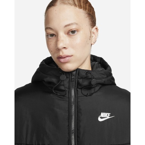 Женская куртка Nike W NSW TF Thrmr Clsc Parka, чёрная, FB7675 010