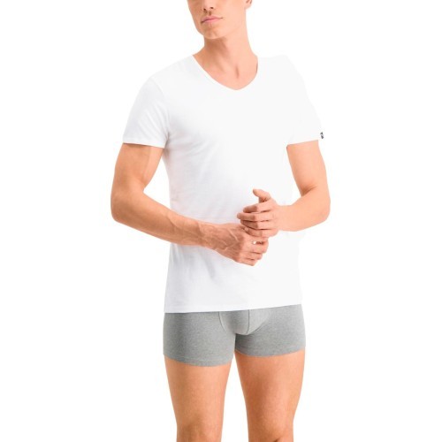 Мужская футболка Puma Basic 2p V-N White