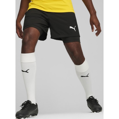 Puma TeamGoal 2in1 Football Shorts Black 658774 03