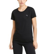 Женская футболка Puma Performance Te, чёрная 520311 01