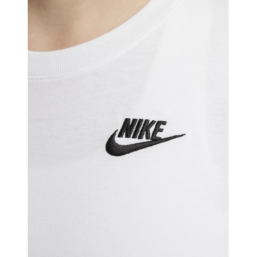 Женская футболка Nike W NSW Club SS Tee White DX7902 100