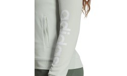 Adidas W Lin FT TS women's tracksuit, green HT7520