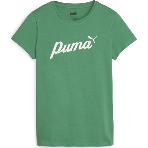 Puma Palaidinė Moterims ESS+ Script Tee Green 679315 86