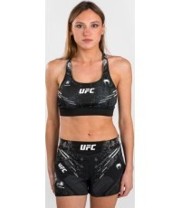 UFC Adrenaline by Venum Authentic Fight Night moteriška sportinė liemenėlė - juoda