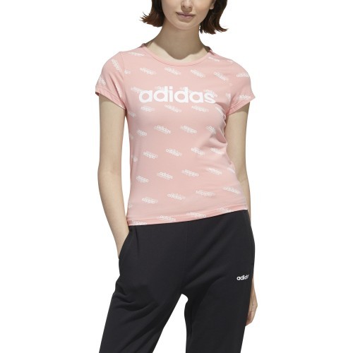Футболка Adidas W Fav T Pink FS9792
