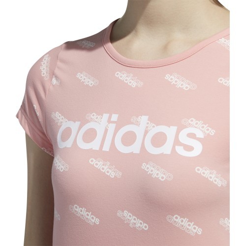 Футболка Adidas W Fav T Pink FS9792