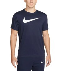 Мужская тренировочная футболка Nike Big Logo, тёмно-синяя CW6936 451