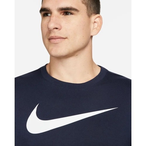 Nike Big Logo Men's Training T-Shirt, Navy CW6936 451