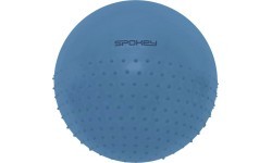 Gymnastic ball with insets to massage and with pump Spokey HALF FIT