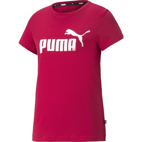 Puma Palaidinė Moterims Ess Logo Tee Bordeaux 586775 33
