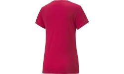 Puma Women's Blouse Ess Logo Tee Bordeaux 586775 33