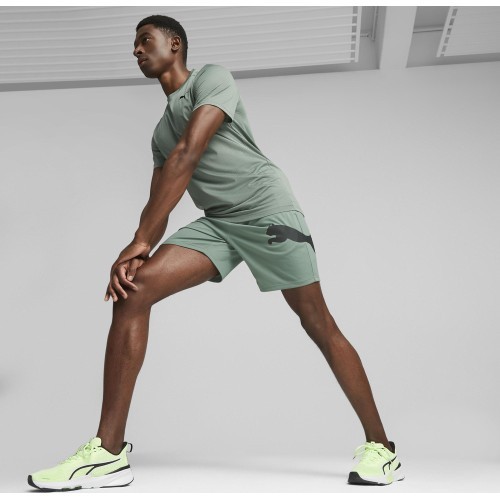 Мужская тренировочная футболка Puma Train Fav Blaster зелёная 522351 40