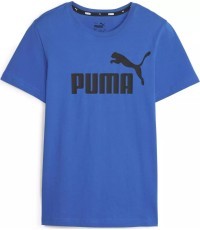 Puma Marškinėliai Paaugliams Ess Logo Tee Blue 586960 47