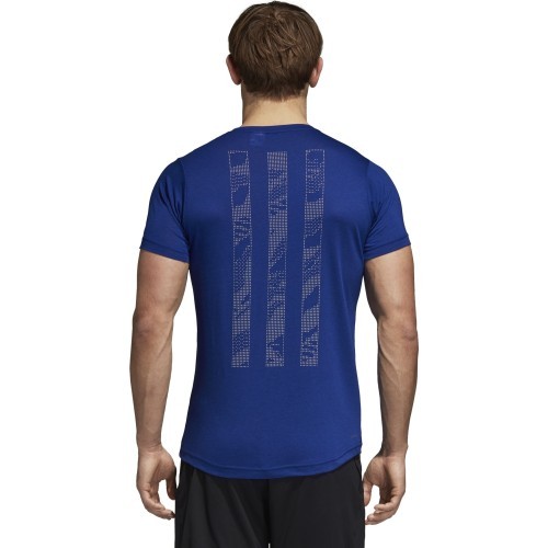 Adidas Marškinėliai FreeLift Stripe Blue DI0401