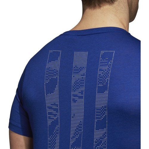 Adidas Marškinėliai FreeLift Stripe Blue DI0401