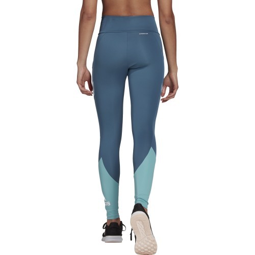 Леггинсы женские Adidas W Bl Tig Blue GT0173