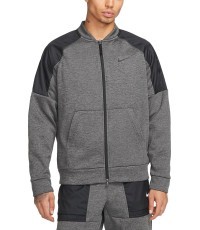 Nike Therma Novelty FZ Bomber Men's Sweatshirt Grey DQ4852 071