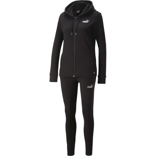 Puma Sportinis Kostiumas Moterims Metallic Tracksuit Black 673701 01