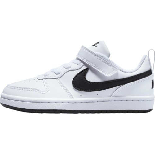 Nike Court Borough Low детская обувь Black White DV5457 104