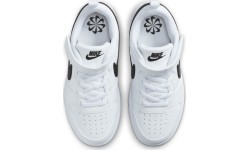 Nike Court Borough Low детская обувь Black White DV5457 104