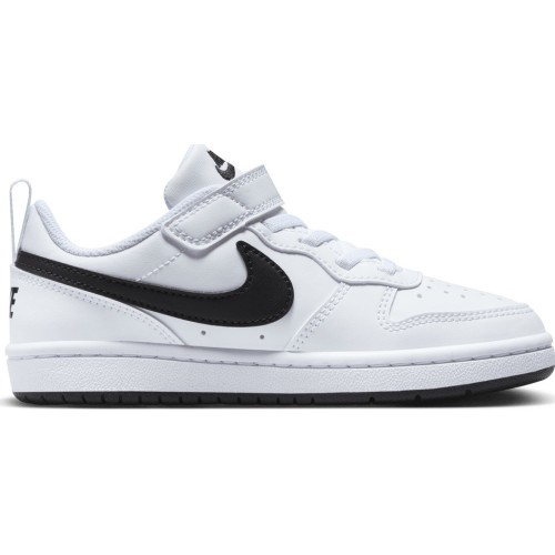 Nike Court Borough Low Kids' Shoes Black White DV5457 104