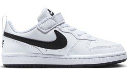 Nike Court Borough Low детская обувь Black White DV5457 104