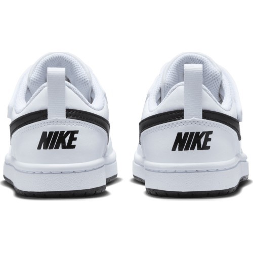 Nike Court Borough Low Kids' Shoes Black White DV5457 104