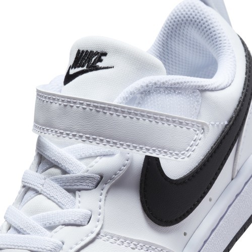 Nike Court Borough Low детская обувь Black White DV5457 104