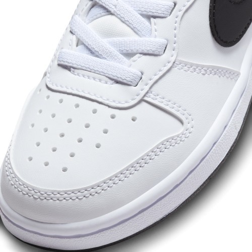 Nike Court Borough Low Kids' Shoes Black White DV5457 104
