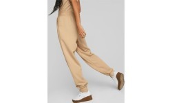 Puma Ess+ Embroidery Cream Women's Sports Pants 847093 89