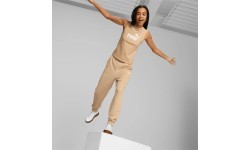 Женские спортивные брюки Puma Ess+ Embroidery Cream 847093 89