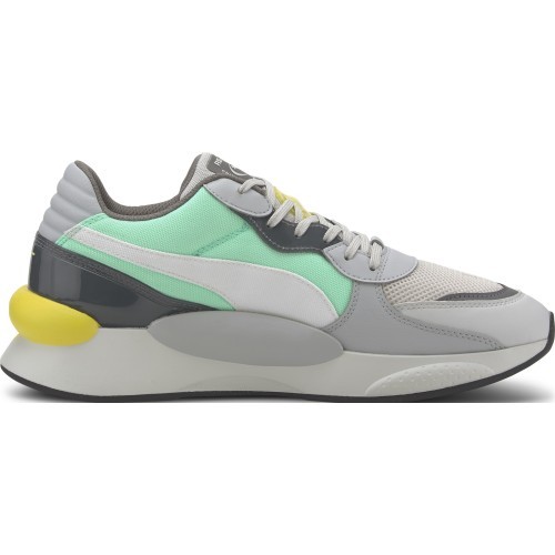Кроссовки Puma RS 9.8 Fresh, серо-зелёно-жёлтые, 371571 03
