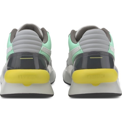 Кроссовки Puma RS 9.8 Fresh, серо-зелёно-жёлтые, 371571 03
