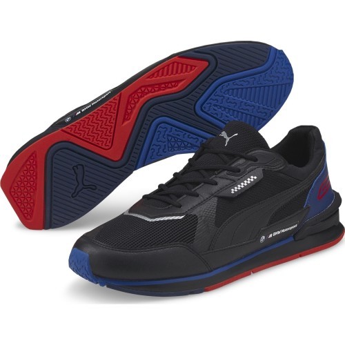 Мужские кроссовки Puma BMW MMS Low Racer Black Blue 307106 01