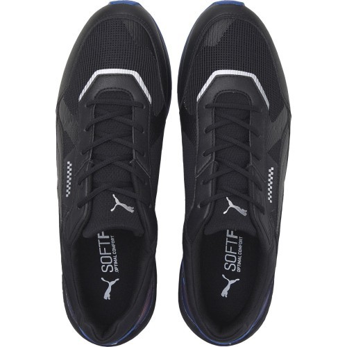 Puma BMW MMS Low Racer Men's Sneakers Black Blue 307106 01