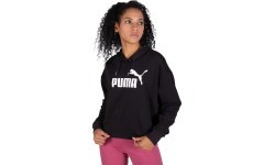 Женский свитшот Puma Ess Cropped Logo Black 586870 01