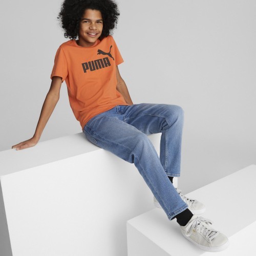 Футболка Puma для подростков Ess Logo Tee Orange 586960 94