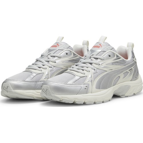 Puma Milenio Tech Men's Shoes White Grey 392322 06