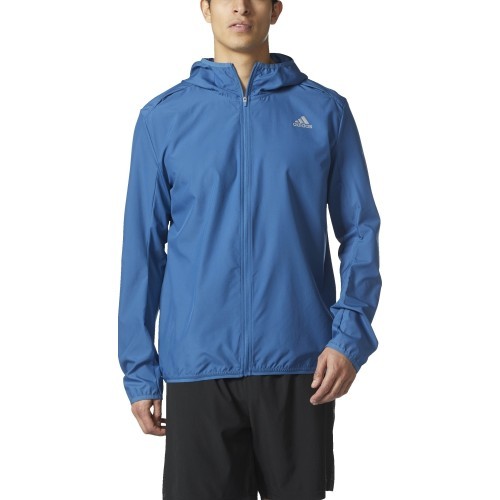 Adidas Striukė Response Hooded Wind Jacket Blue BQ3502