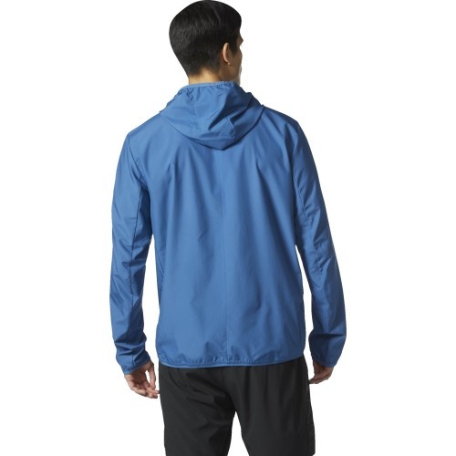 Adidas Striukė Response Hooded Wind Jacket Blue BQ3502