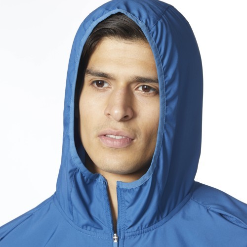 Adidas Response Hooded Wind Jacket Blue BQ3502