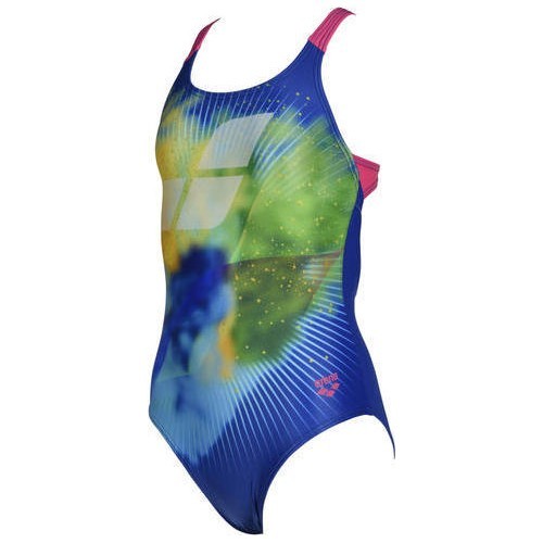 One-Piece Swimsuit For Girls Arena G Swim Pro Placem Royal, Blue - 709
